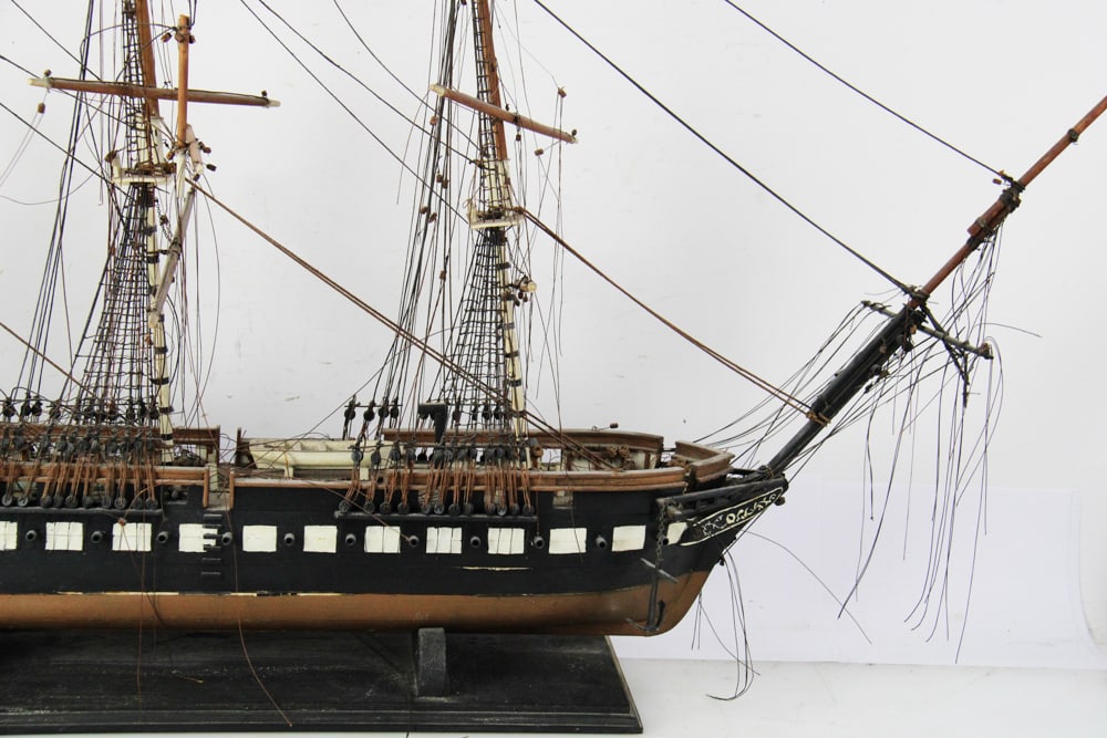 USS Constitution Wooden Model - 3