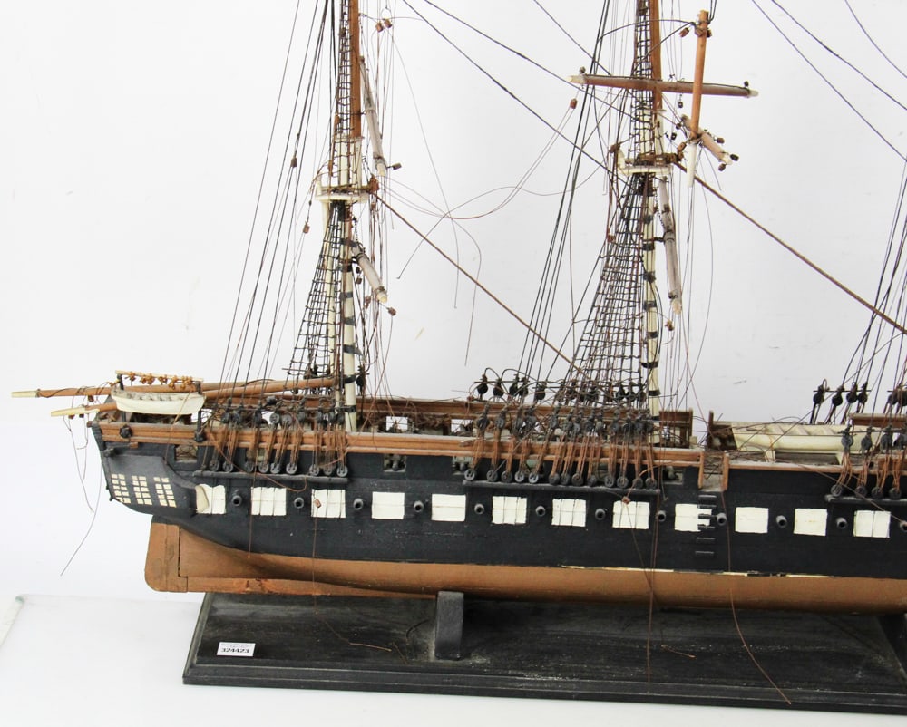 USS Constitution Wooden Model - 4