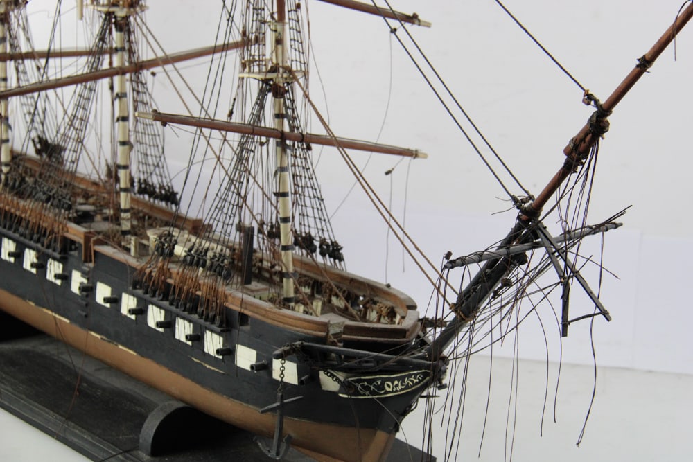 USS Constitution Wooden Model - 7