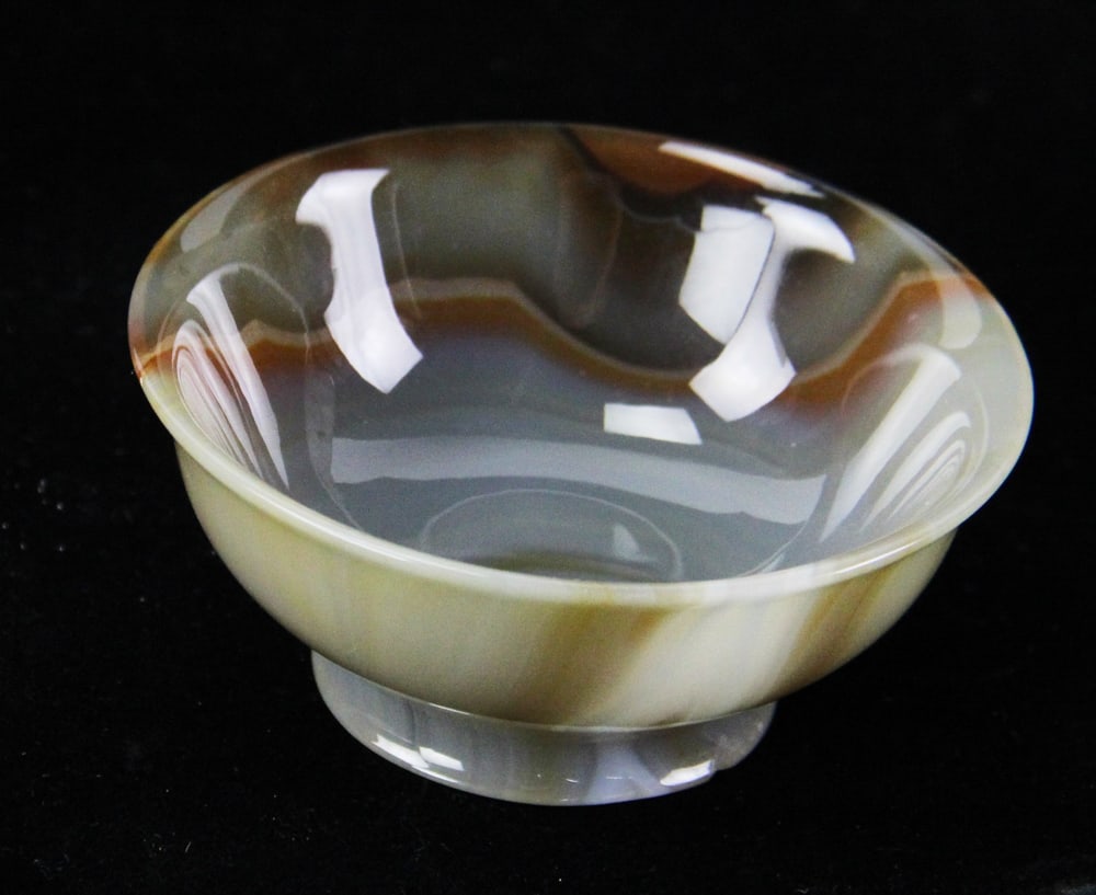 Carved Agate Pieces - 3