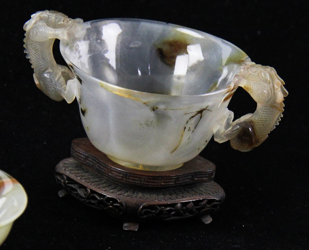 Carved Agate Pieces - 6