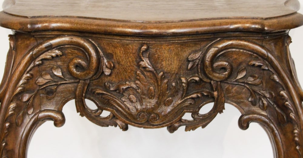 19thC Rococo-style Console Table - 3