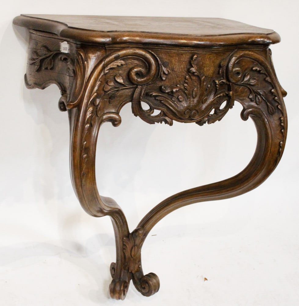 19thC Rococo-style Console Table - 5