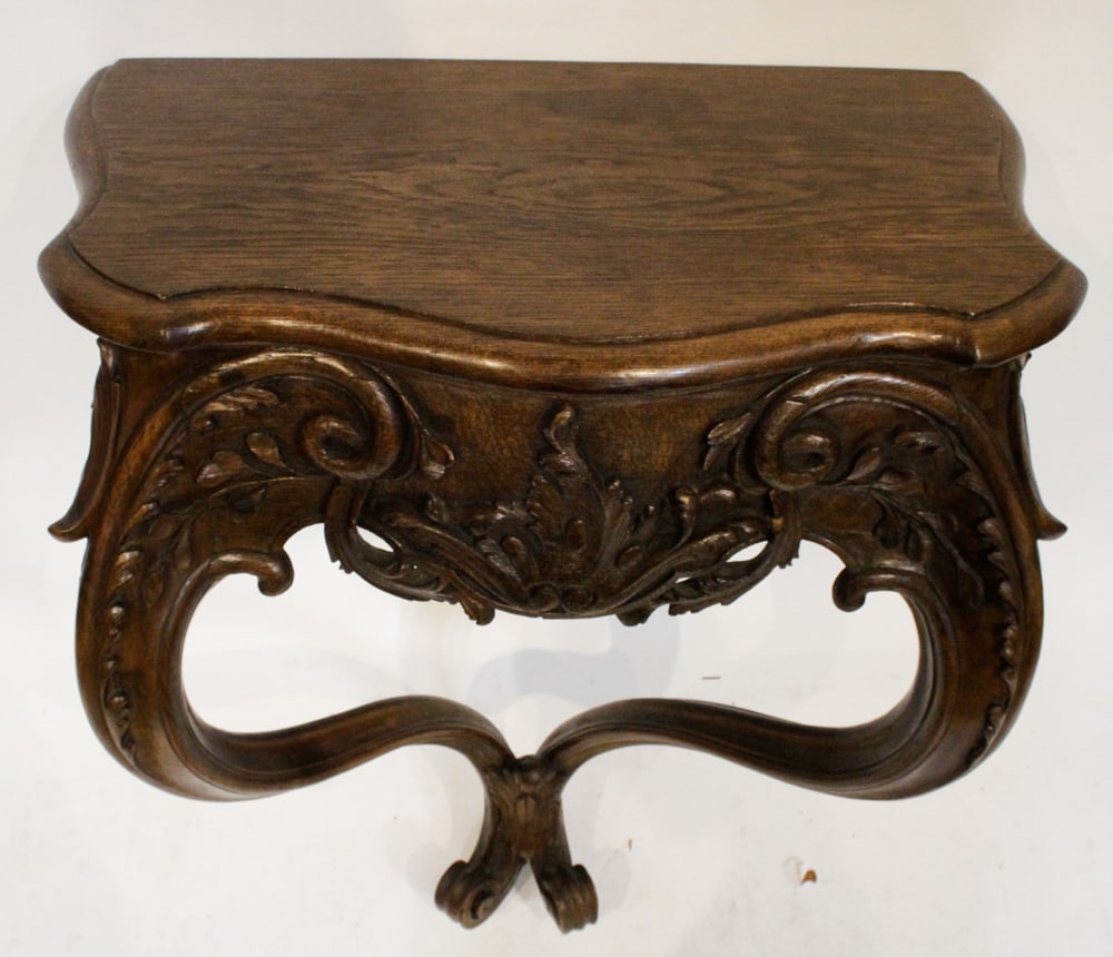 19thC Rococo-style Console Table - 6