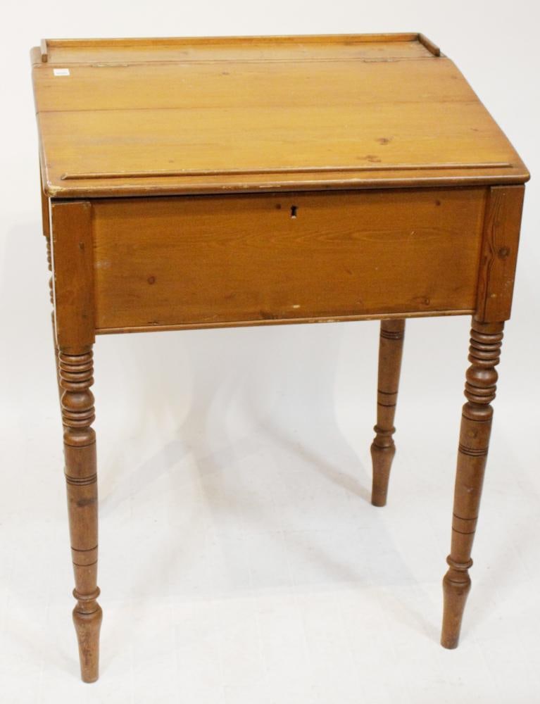Early 19thC Schoolmaster's Desk - 2