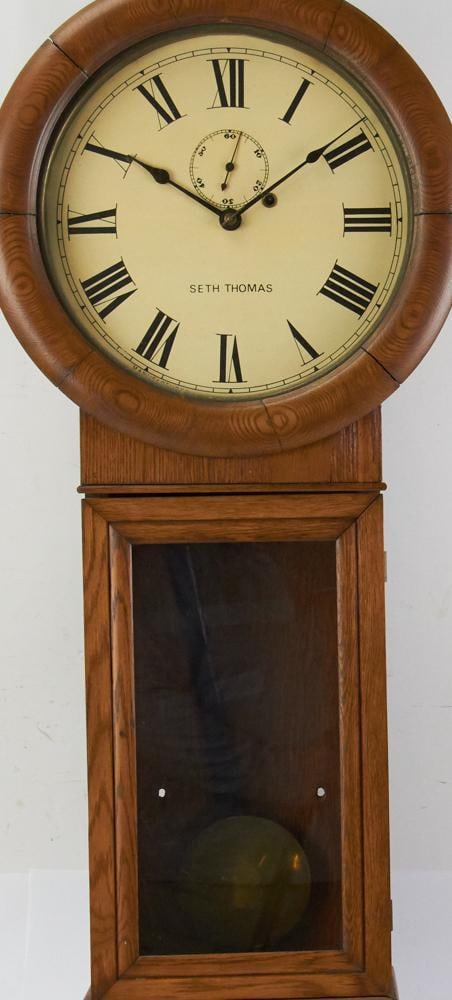 Early 20thC Seth Thomas #2 Regulator Clock - 2