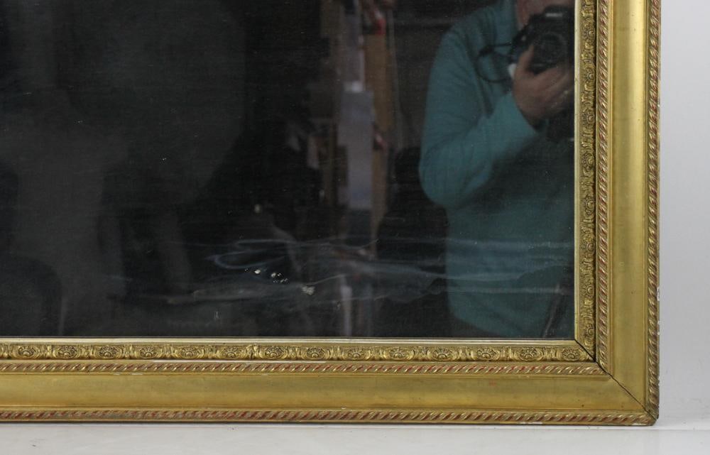 19thC Gold Leaf Mirror - 2