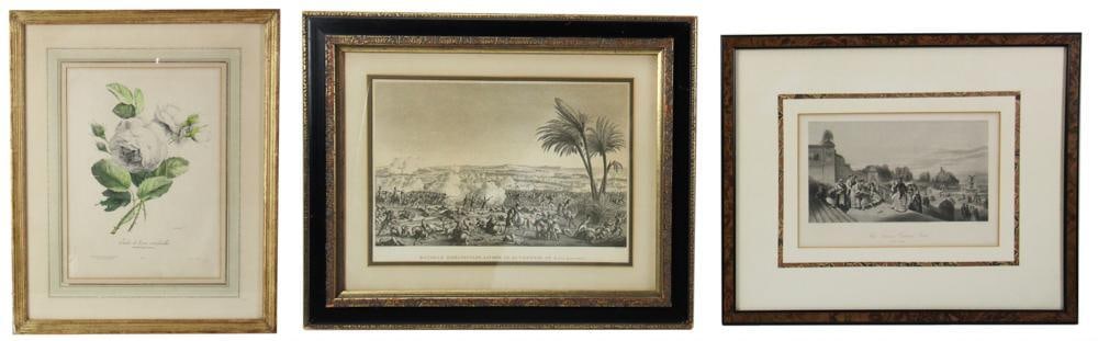 Group of Engravings / Print, Napoleon, Redoute (1 of 12)