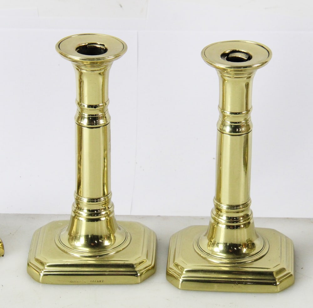Brass Items, Candlesticks, Doorstops, Buckets, etc. - 5