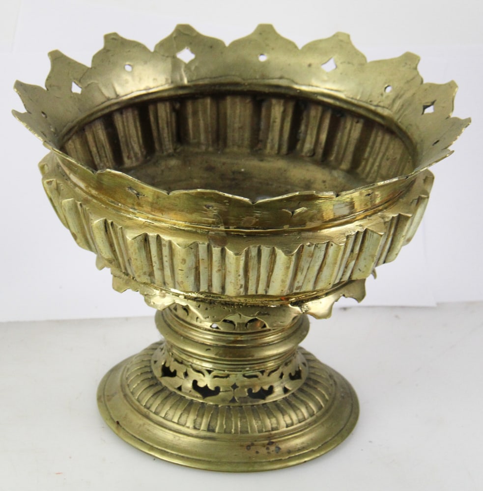 Brass Items, Candlesticks, Doorstops, Buckets, etc. - 6