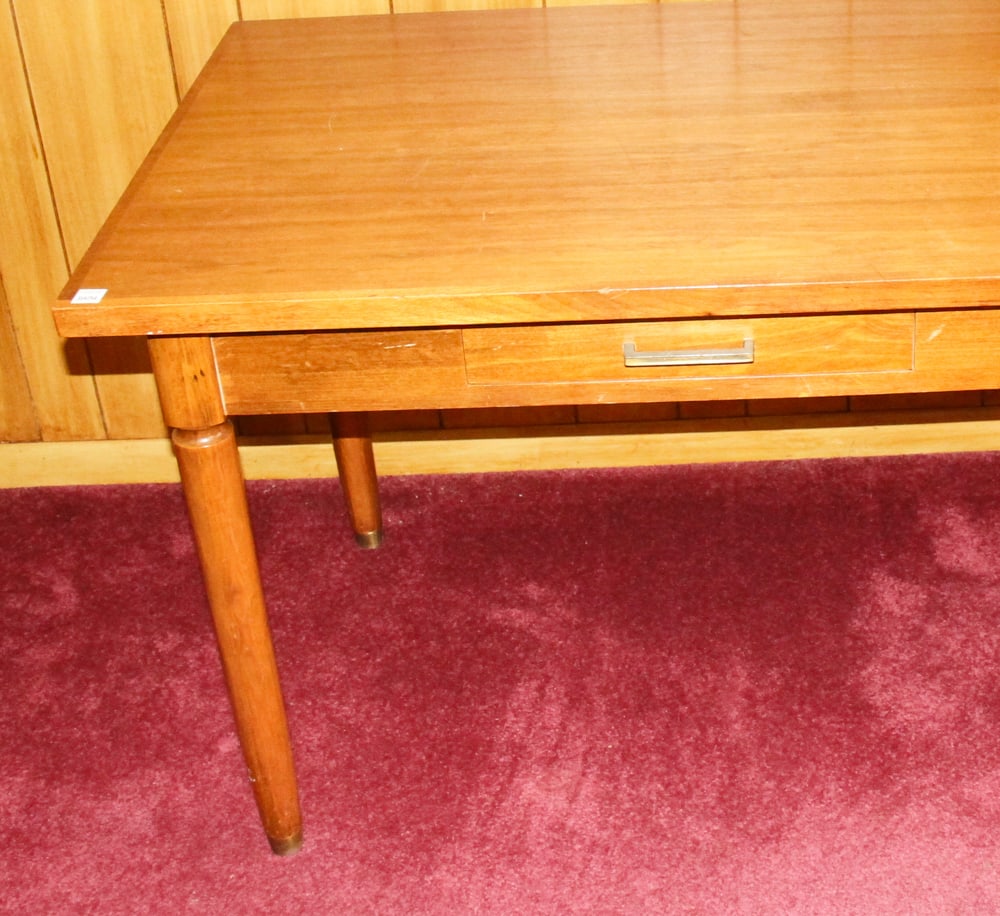 Hardwood Two-Drawer Table - 3