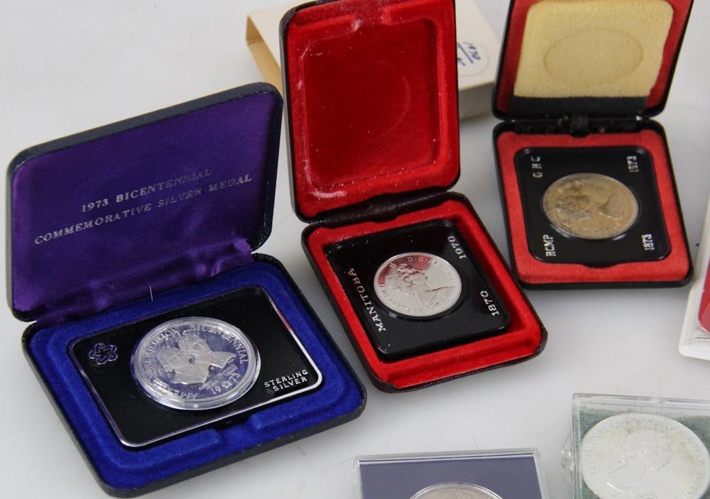 Assorted Foreign Coins, Silver, Proof Sets, etc. - 3