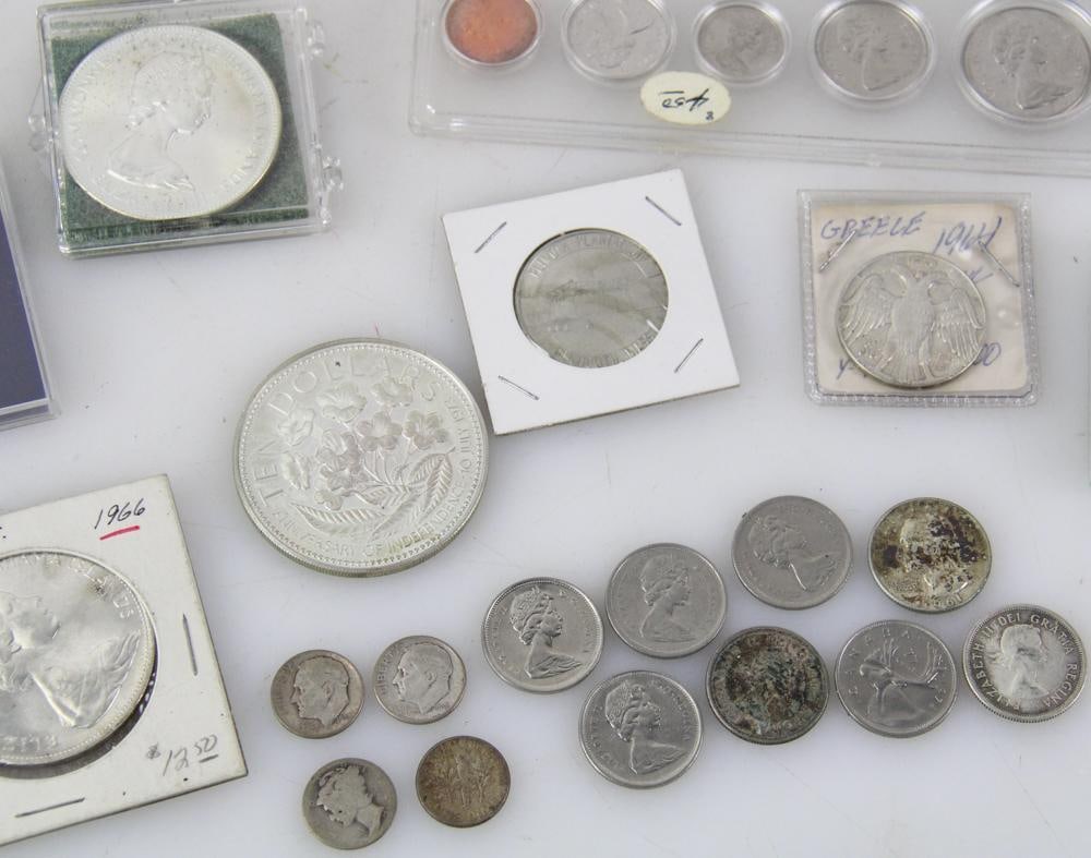 Assorted Foreign Coins, Silver, Proof Sets, etc. - 6