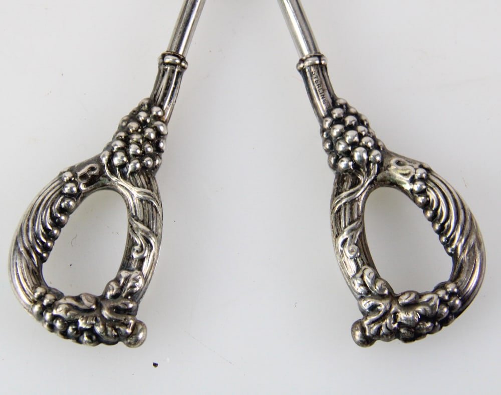 Sterling Grape Scissors - 2