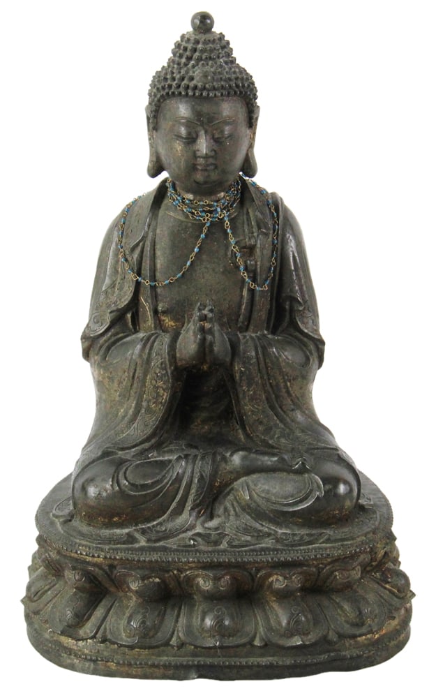 Qing Dynasty Bronze Buddha (1 of 10)