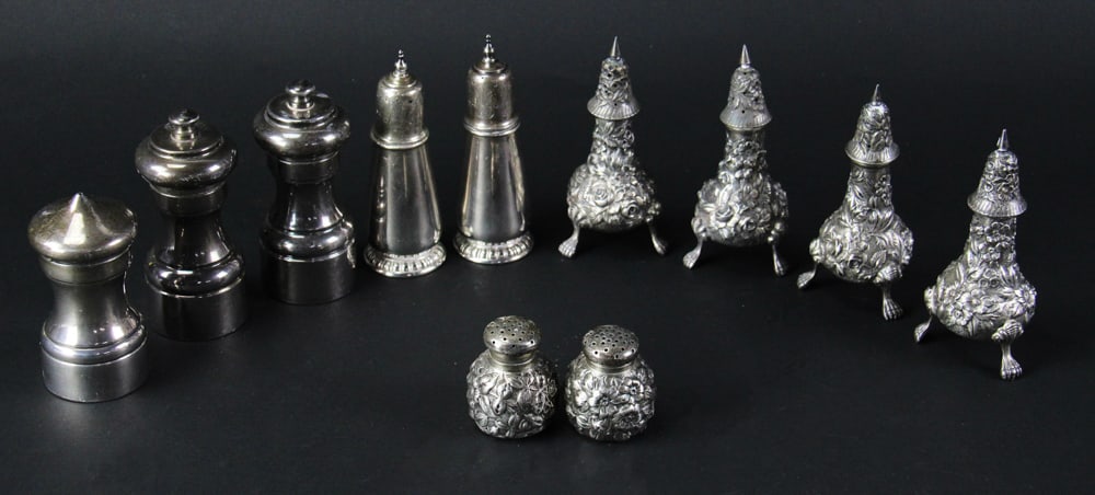 Sterling Salts, Peppers, etc. (1 of 8)