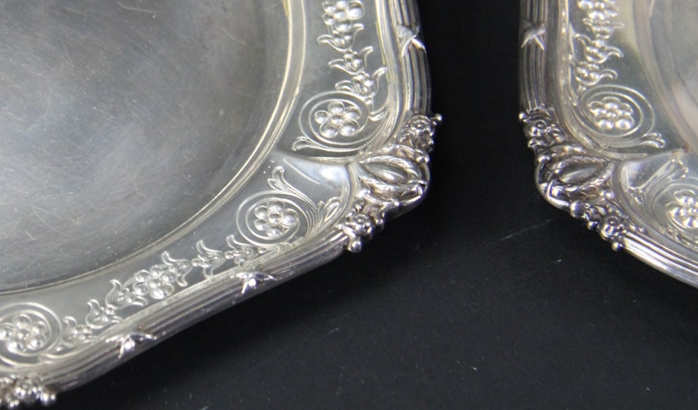 Five Sterling Plates - 5