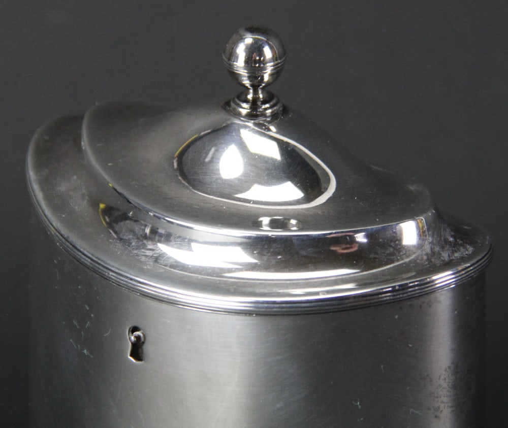 Sterling Tea Caddy - 3