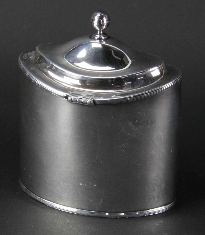 Sterling Tea Caddy - 4