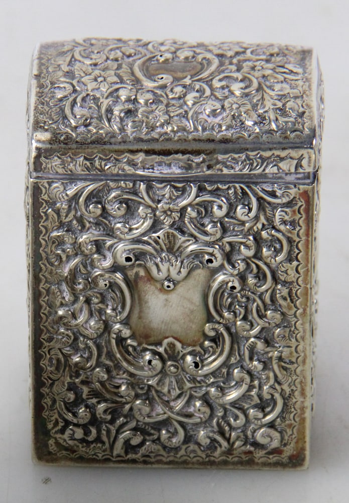 Three Repousse Silver Boxes - 3