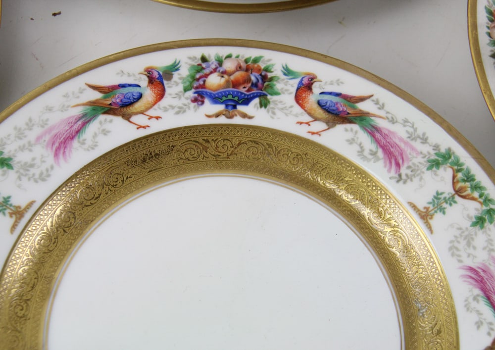 Black Knight Dinner Plates - 6