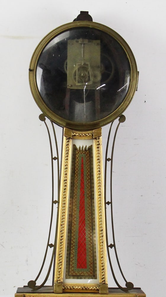 Aaron Willard, Boston, Banjo Clock - 2