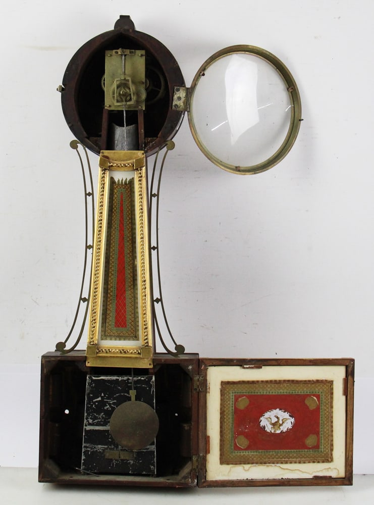 Aaron Willard, Boston, Banjo Clock - 6