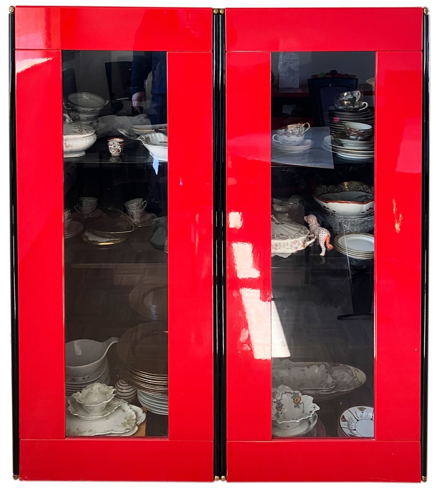 Italian Lacquered Cabinet Designed by Acerbis (1 of 5)