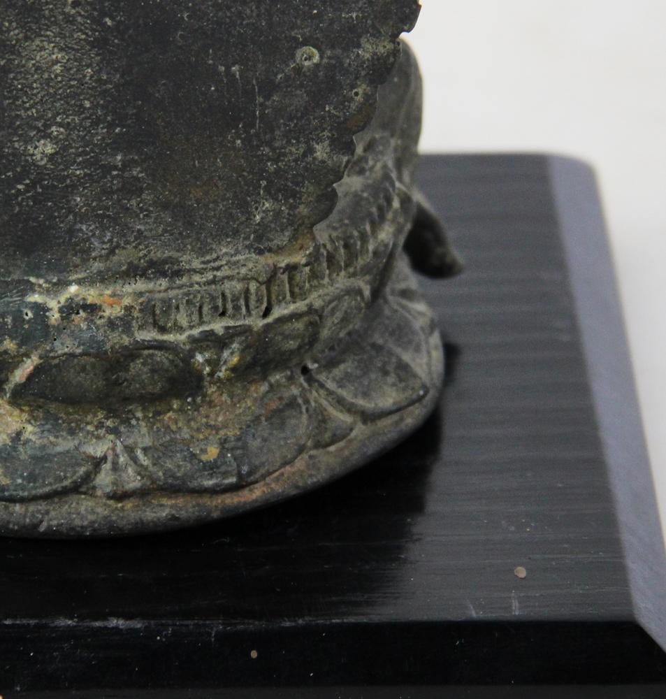 13th/14thC Java Majapahit Bronze Devi Tara Statue - 6