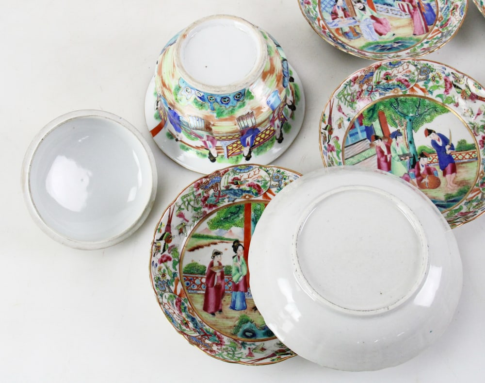 Assorted Chinese Rose Mandarin China - 6