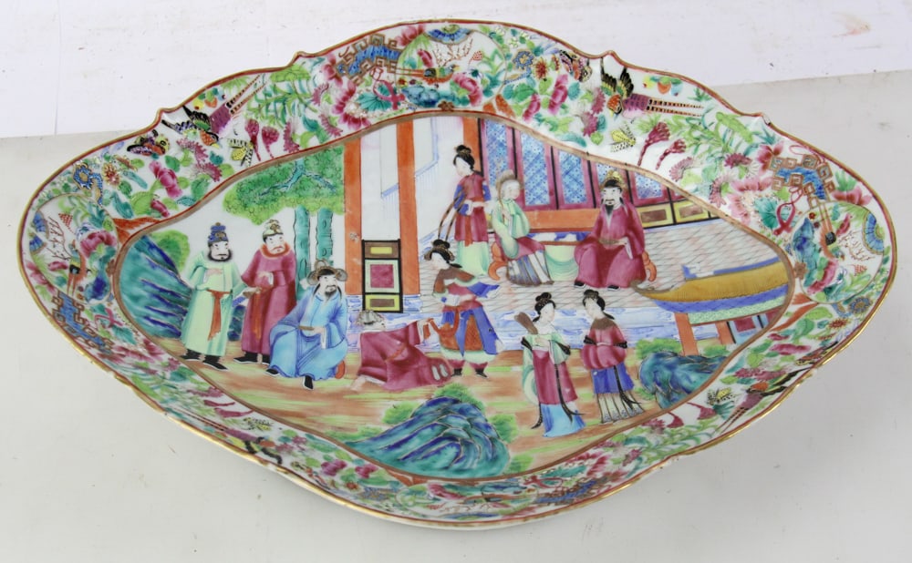 Chinese Rose Mandarin Serving Platter - 3