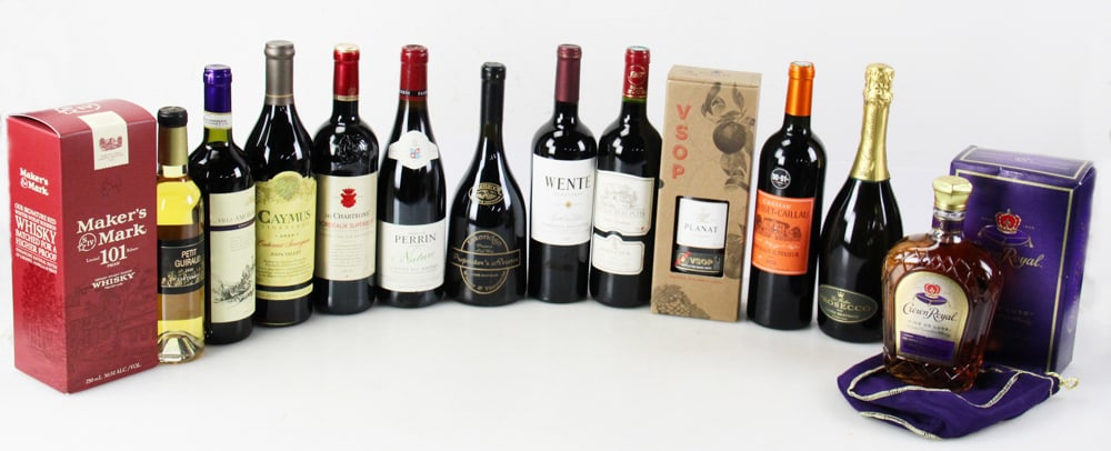 Collection of Wines, Liquors (1 of 7)