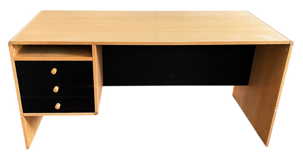 Contemporary Oak Desk (1 of 7)