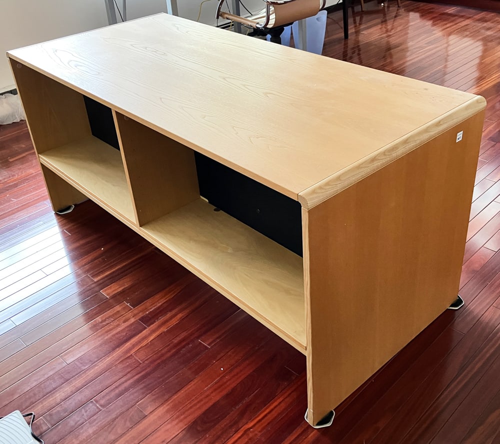Contemporary Oak Desk - 6