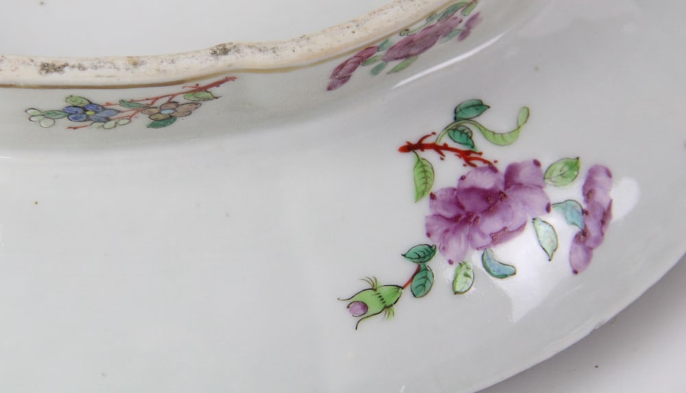 Chinese Rose Mandarin Serving Platter - 6