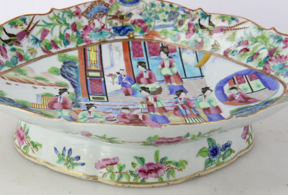 Chinese Rose Mandarin Serving Platter - 2
