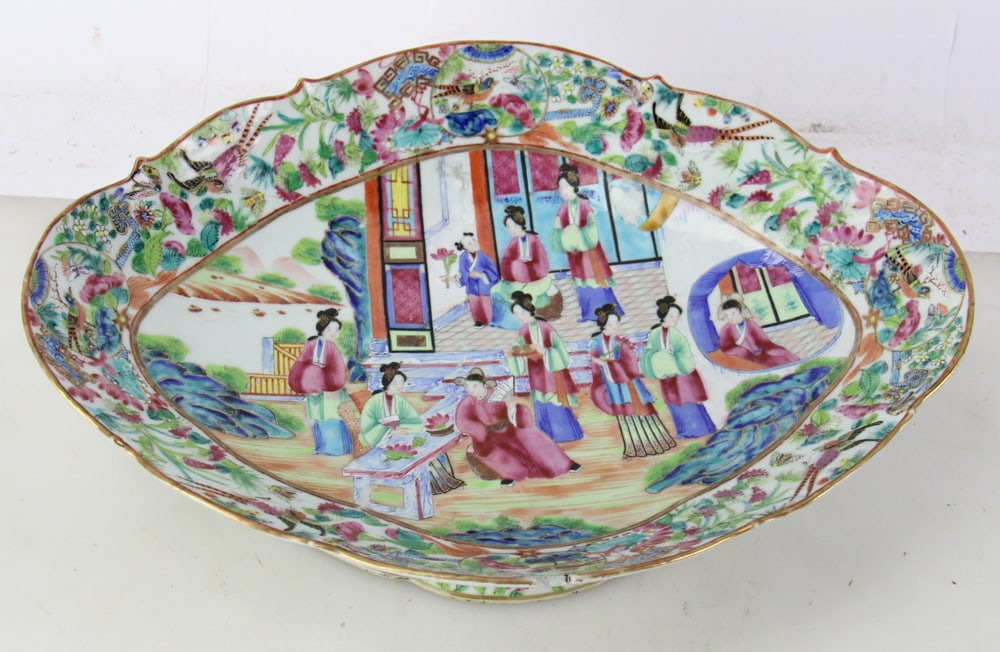 Chinese Rose Mandarin Serving Platter - 3