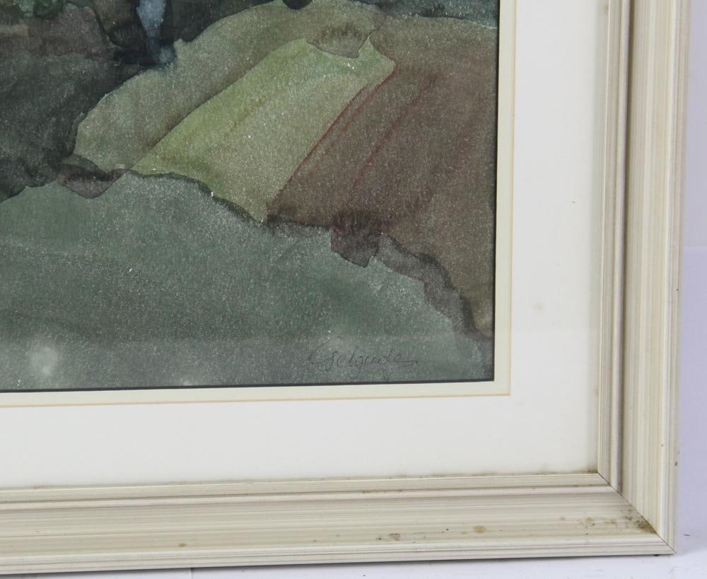 Dock Scene, Watercolor - 3