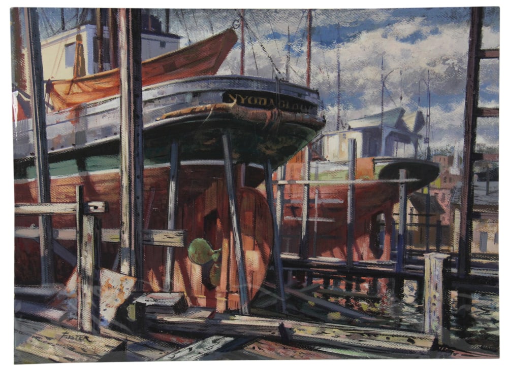 Foster, "Nyoda Gloucester", Watercolor Gouache (1 of 7)