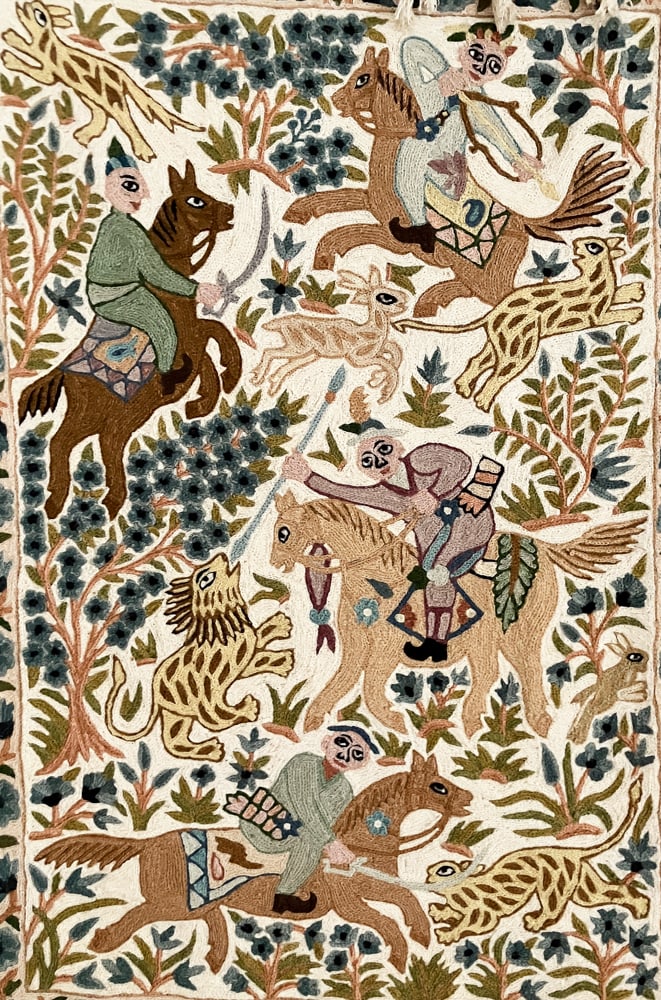 Hand-Crafted Wool Hanging Piece - 2