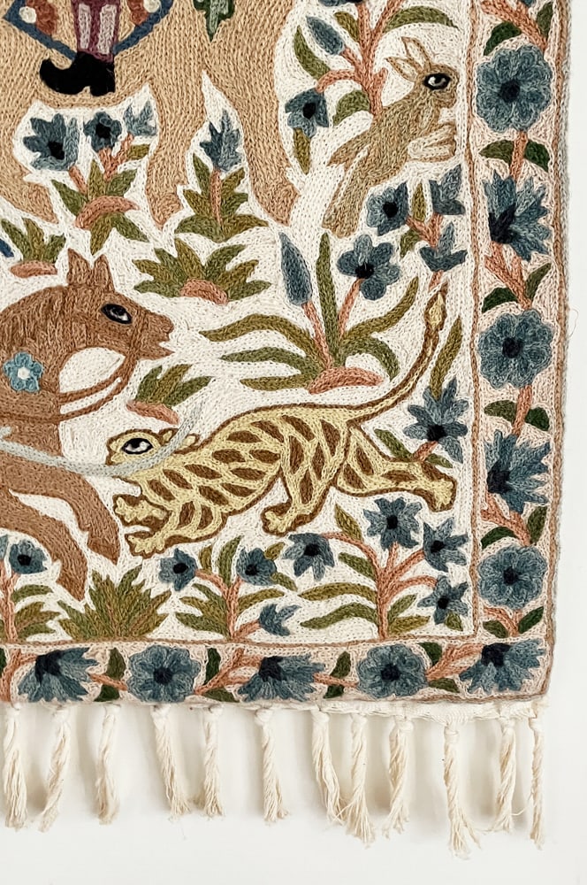 Hand-Crafted Wool Hanging Piece - 3