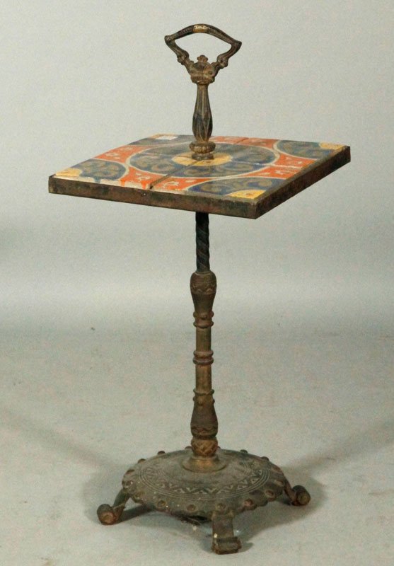 Tile Top Table