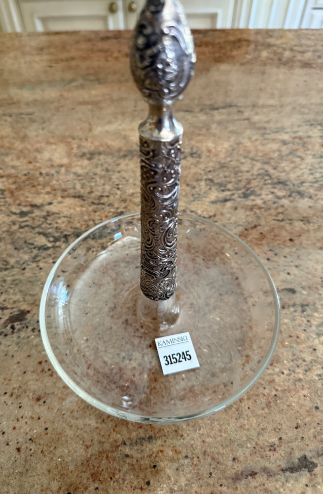 Sterling-handled Condiment Dish - 2