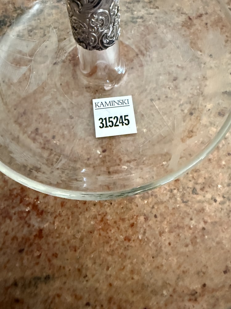 Sterling-handled Condiment Dish - 4