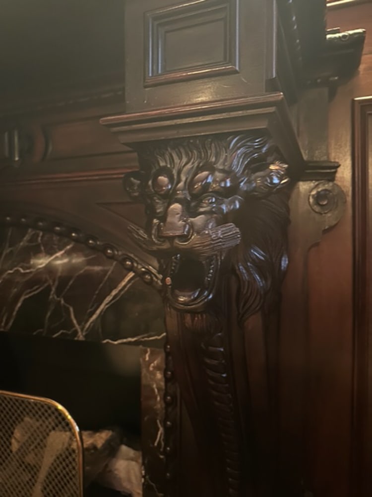 Mahogany Mantelpiece - 3