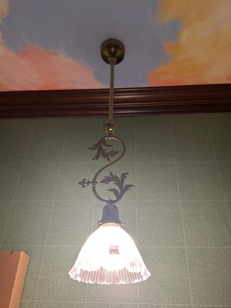 Ceiling Pendant Light: Ceiling pendant light, 31" H x 8" diameter. PLEASE NOTE: Item to be picked up at 129 Commonwealth Ave, Boston. Deadline for pick-up is May 15th. Please call our front desk at 978-927-2223 to schedule 