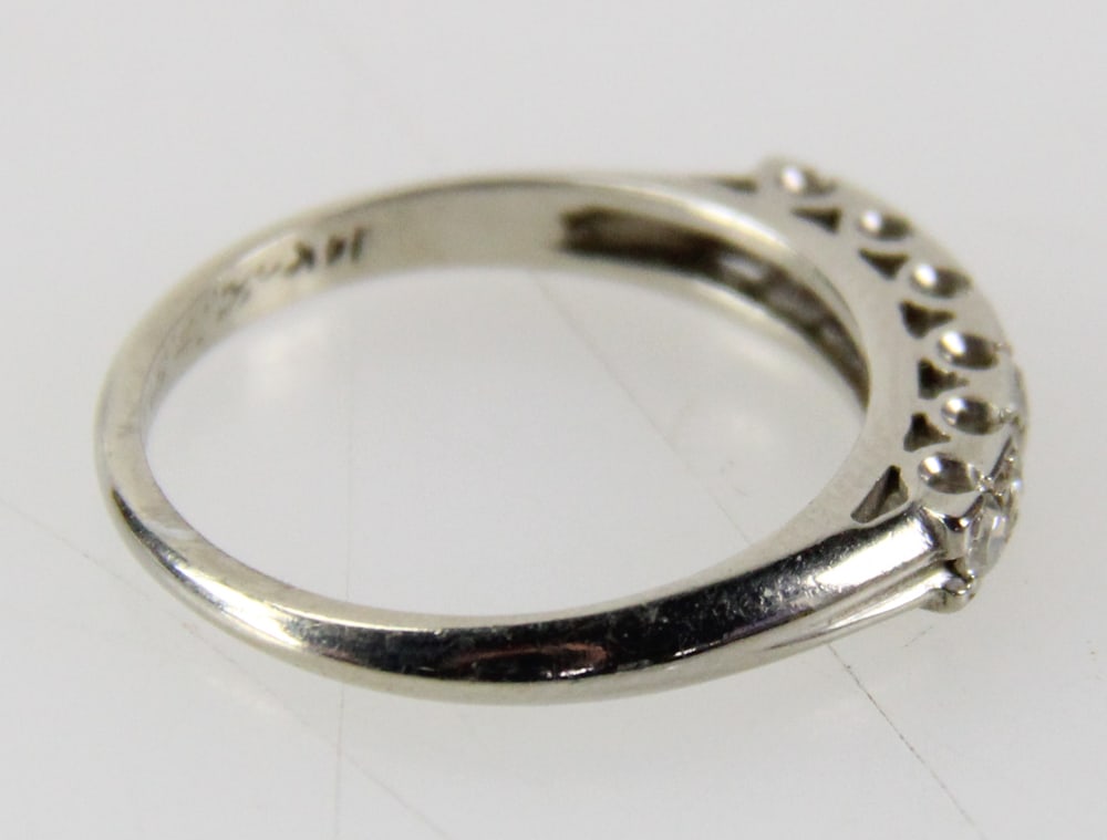 14k Gold Diamond Ring - 7