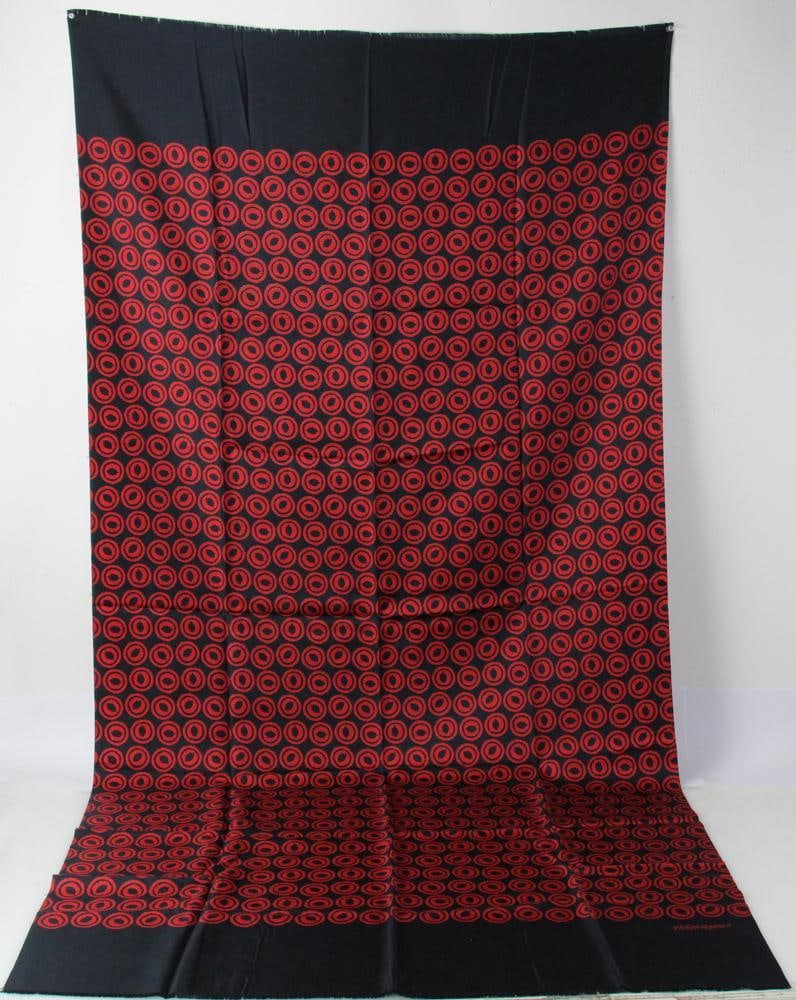 Yves Saint Laurent Scarf: Yves Saint Laurent scarf. Provenance: Littleton, Massachusetts collection.
