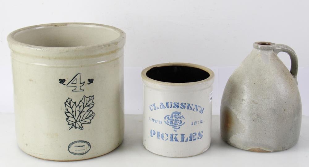 Group of Antique Crocks (1 of 8)