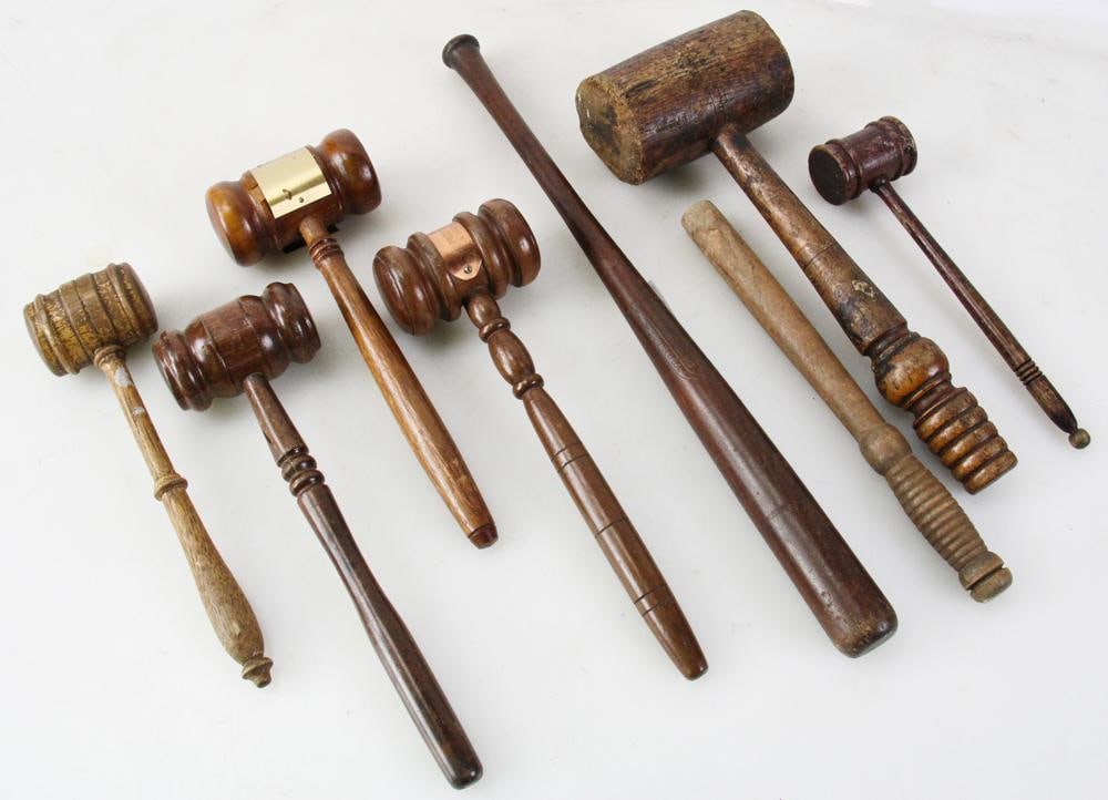 Group of Antique Gavels (1 of 8)